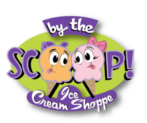 By the Scoop Ice Cream Shoppe logo