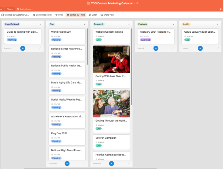 TOG Airtable View