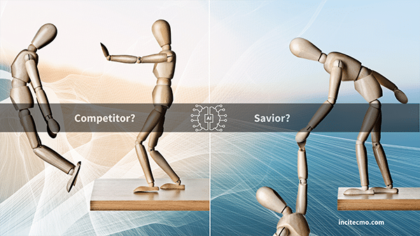 AI - Competitor or Savior